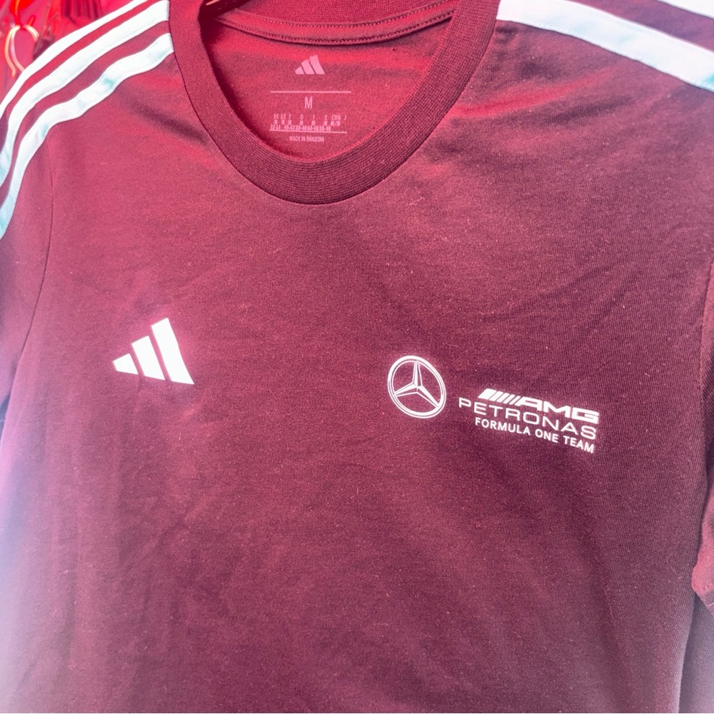 adidas Mercedes-AMG Petronas F1 Women's DNA T-Shirt Size M